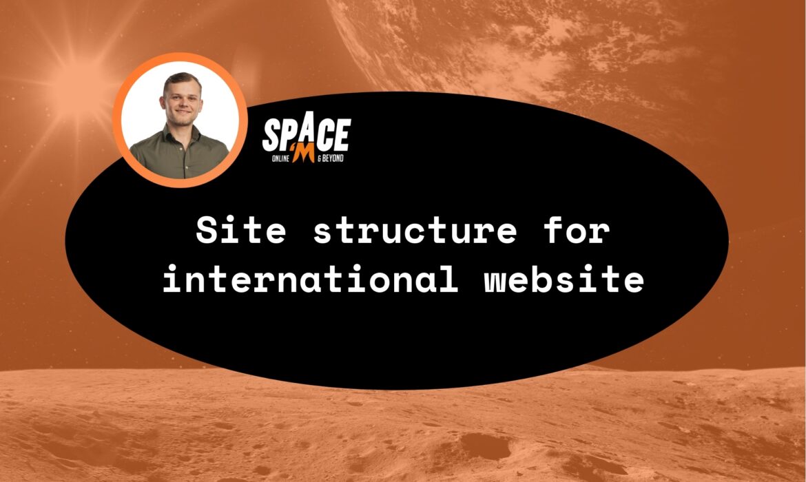 site structure for international seo or website